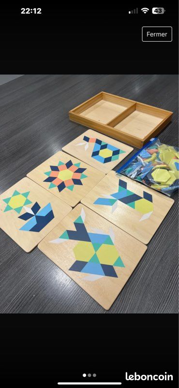 Tangram en bois (image 3)
