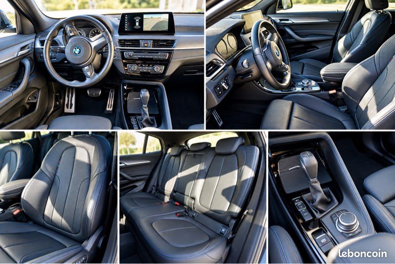 BMW X2 xDrive 25e M Sport X Hybride Rechargeable - Garantie BMW 05/2027 - Carplay - Intérieur cuir (image 3)