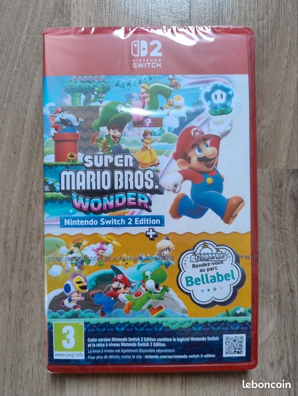 Acheter Super Mario Bros. Wonder – Nintendo Switch 2 Edition + Rendez-vous au parc Bellabel - Switch 2