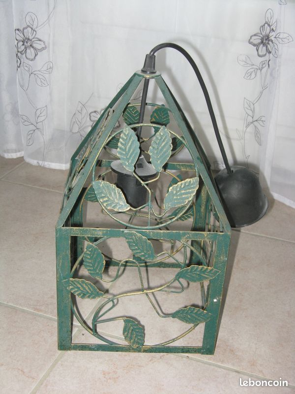 Lampe en fer forgé (seve314) (image 2)