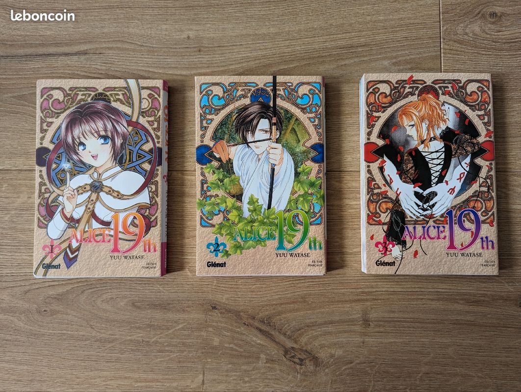 Alice 19th (Manga) Tomes 1/2/3 (image 1)