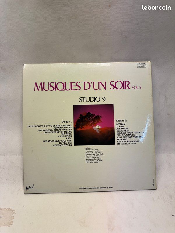 Vinyle LP – Musiques d’un Soir Vol. 2 (Double Album) (image 2)