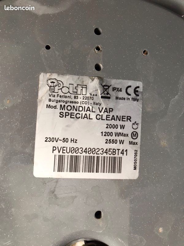 Flexible vapeur + aspiration pour aspiro vapeur Vaporetto MV - Mondial Vap  Special Polti - Bricolage