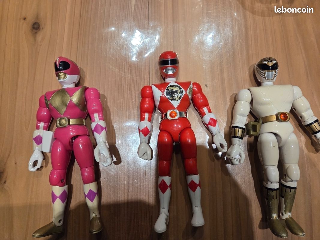 Vintage 1994 Bandai 20 cm Mighty Morphin Power Rangers Karaté Action figurine Power Rangers dans sa boîte d'origine. Zack Ranger noir - France