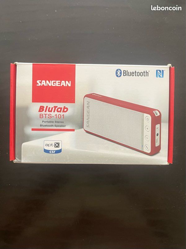 Enceinte Bluetooth Sangean - Blutab BTS-101, couleur bleu (image 1)