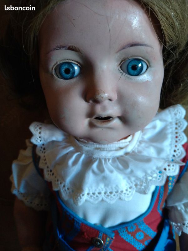 Perruque/Cheveux pour poupées, 20 cm | Mercerie et Tissus