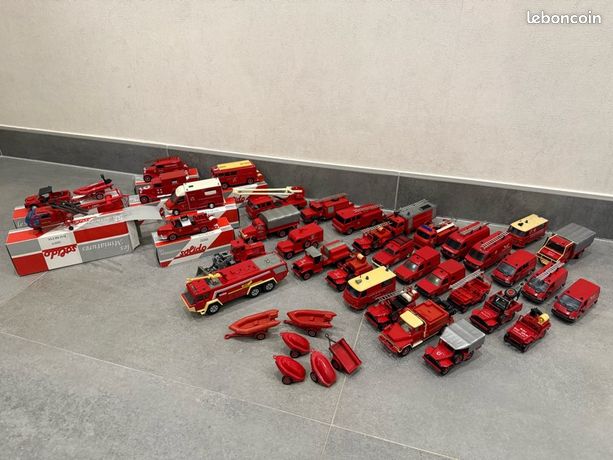 SAPEURS POMPIERS DE France – Collection De 8 Vehicules Solido – Lot G EUR 42,00 - FR