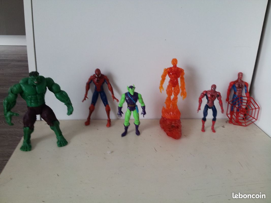 4 fantastiques star wars indien dc comic avengers majorette action joe hot weels playmobil lego (image 2)