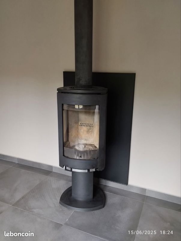 Poele à bois base rotative (image 4)