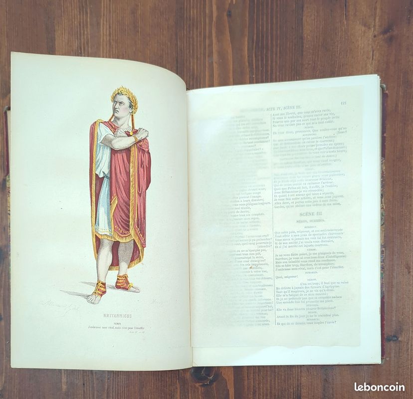 Œuvres de Jean Racine - ( livre ancien) (image 6)