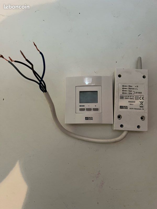 Thermostat sans fil Delta Doré (image 1)
