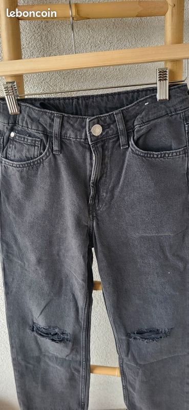 Jeans enfant H&M coupe loose (image 2)