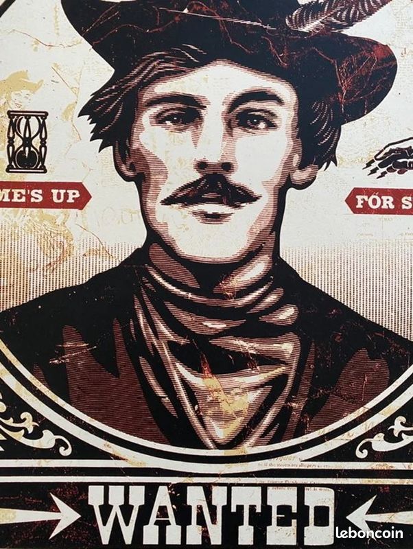 Bandana & Poster VOTE Par Shepard Fairey - Street Art Collection, édition Limitée Signée