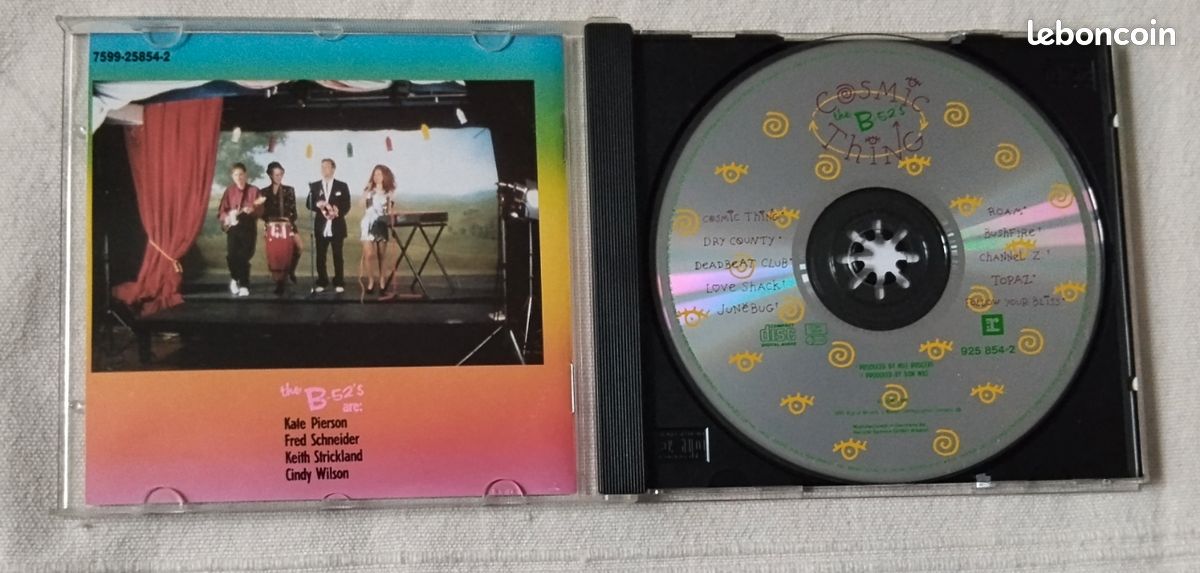 B 52's cosmic thing cd (image 3)