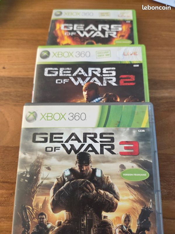 Gears Of War 2 - Xbox 360 & One - Très Bon état - Complet Avec Notice