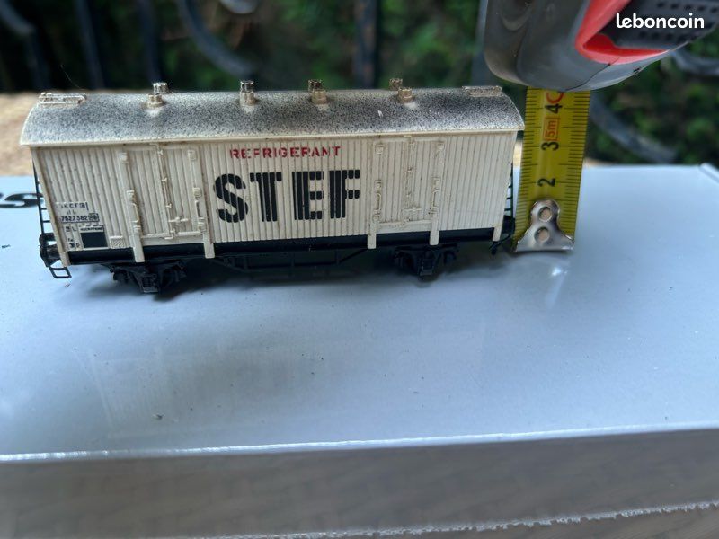 SÉRIE HORNBY HACHETTE, train, Wagon Marchandises en tôle échelle 0- EUR 5,99 - FR