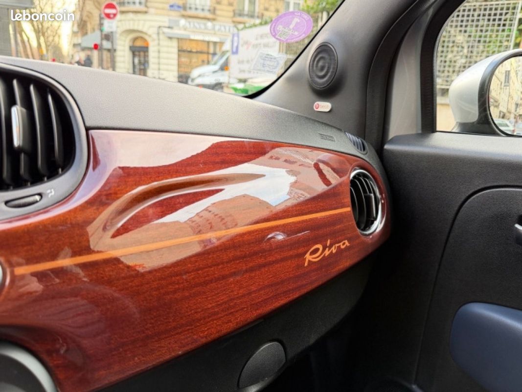 ABARTH 695C 1.4 Turbo 16V T-Jet 180 ch BVA5 Rivale beats radar de recul CarPlay (image 6)
