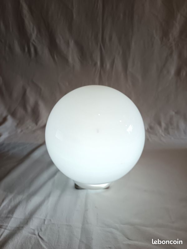 Dualoai Globe d'extérieur pour lampadaire, Couvercle de luminaire Rond Blanc, Bouche 20 Cm 95 Mm Dualoai Globe d'extérieur pour lampadaire, Couvercle de luminaire Rond Blanc, Bouche 20 Cm 95 Mm