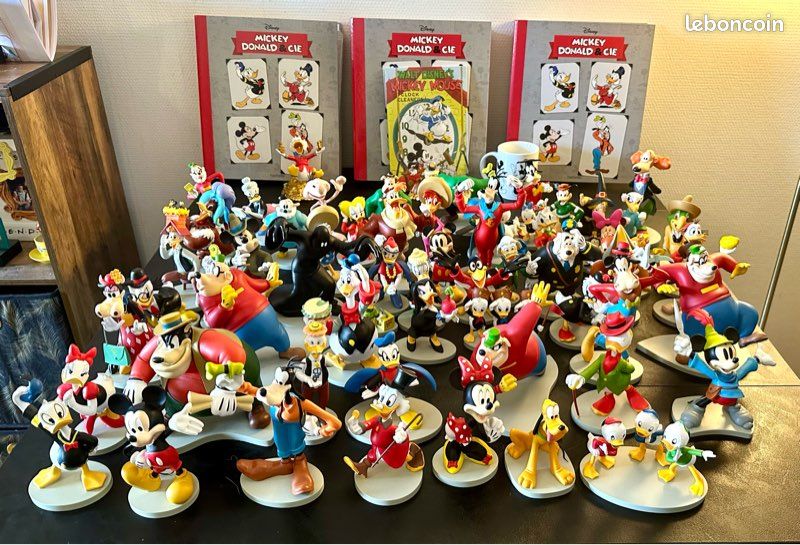 Figurine Picsou En Résine - Le Sou Fétiche - Mickey Donald Et Cie - Collection Disney