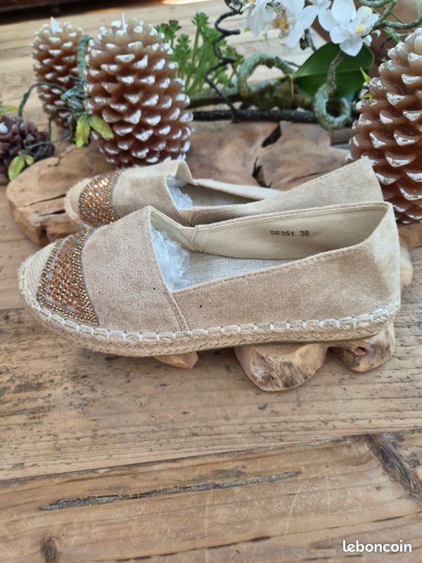Espadrille beige T 38 (image 2)