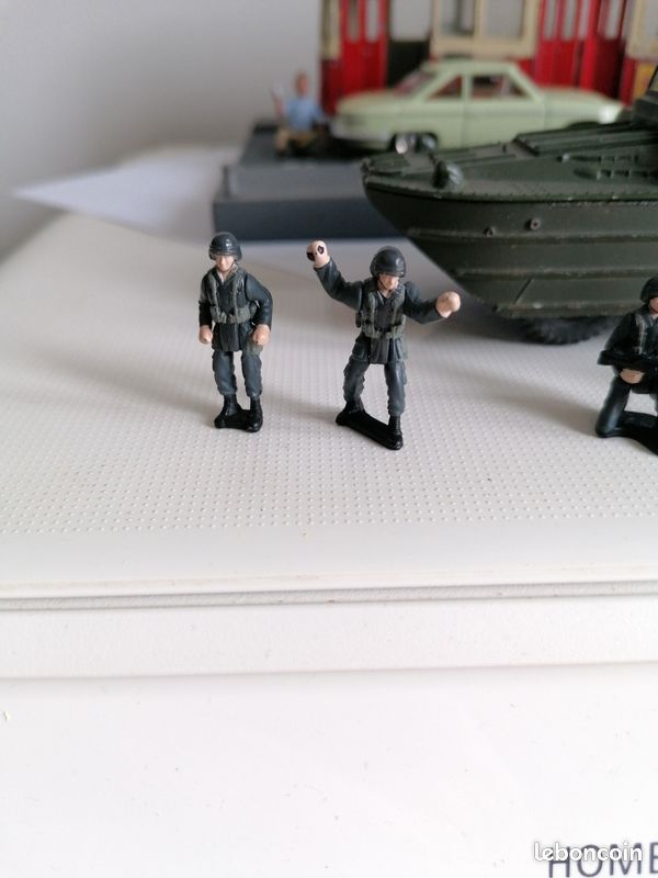 DINKY TOYS ORIGINAL 1/43 - LOT MILITAIRE 2 (BOÎTES D