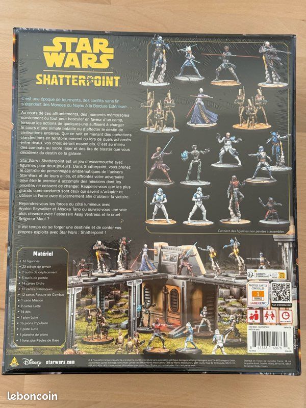 Pack équipe Star Wars Shatterpoint Moff Gideon