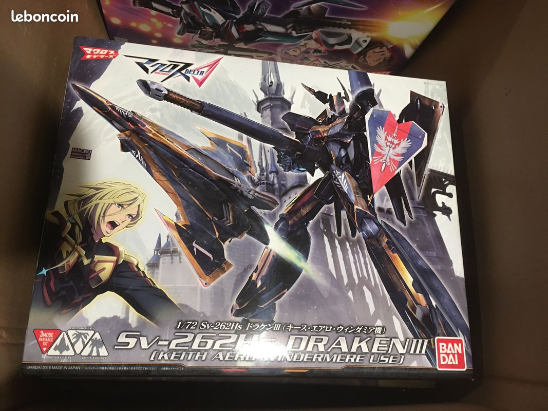 Maquette Macross Delta - SV-262Hs Draken III (Keith Aero Windermere) - DEJA MONTÉ (image 1)
