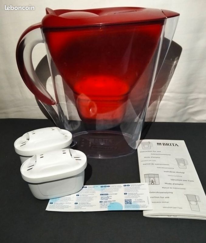 Carafe filtrante Brita Marella + 2 cartouches filtre à eau (image 1)