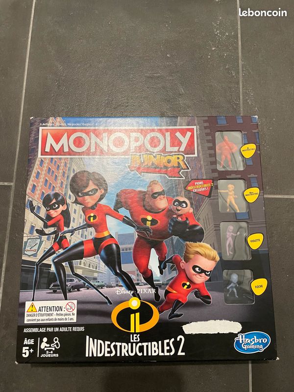 Monopoly enfant les indestructibles (image 1)