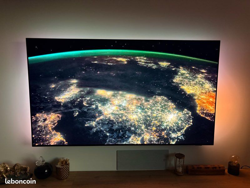 TV OLED Philips 65OLED808 – 65 pouces – 4K – Ambilight (image 2)