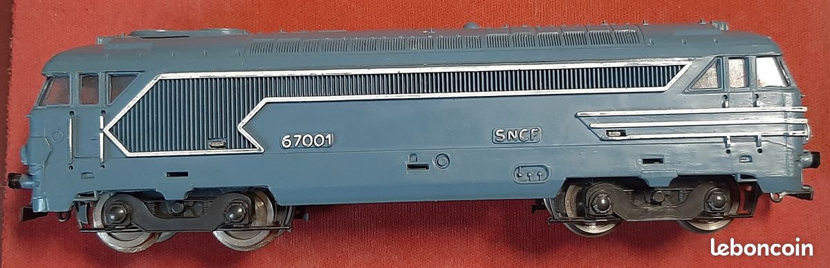 Locomotive Diesel SNCF 72001 Jouef - Échelle HO - Occasion