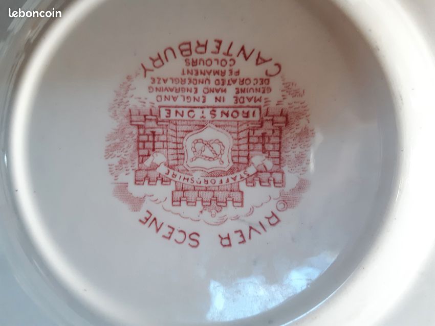 Lot de 2 assiettes anglaises (image 4)