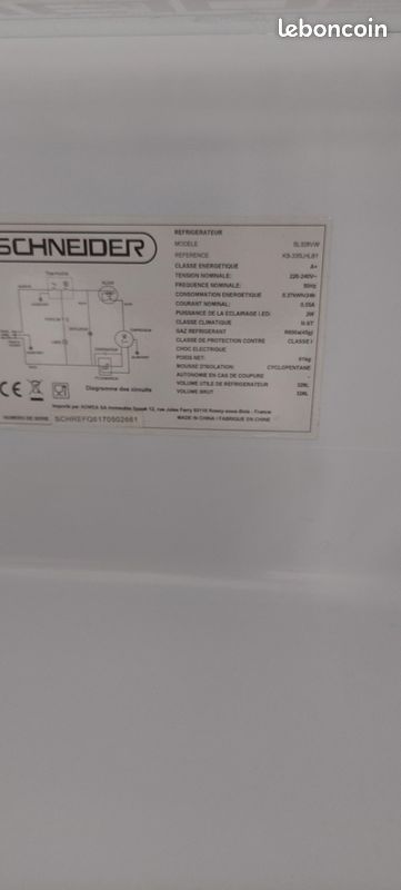 Réfrigérateur schneider vintage (image 4)