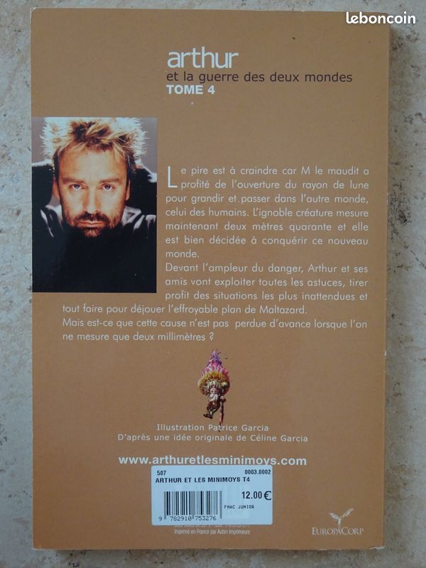 3 livres “Arthur et les Minimoys”, Luc Besson (image 10)