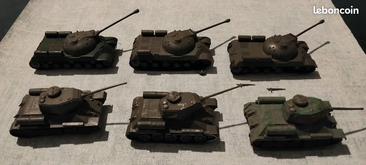 Lot 6 Chars Russes 2ème GM - Airfix 1/72 (image 2)
