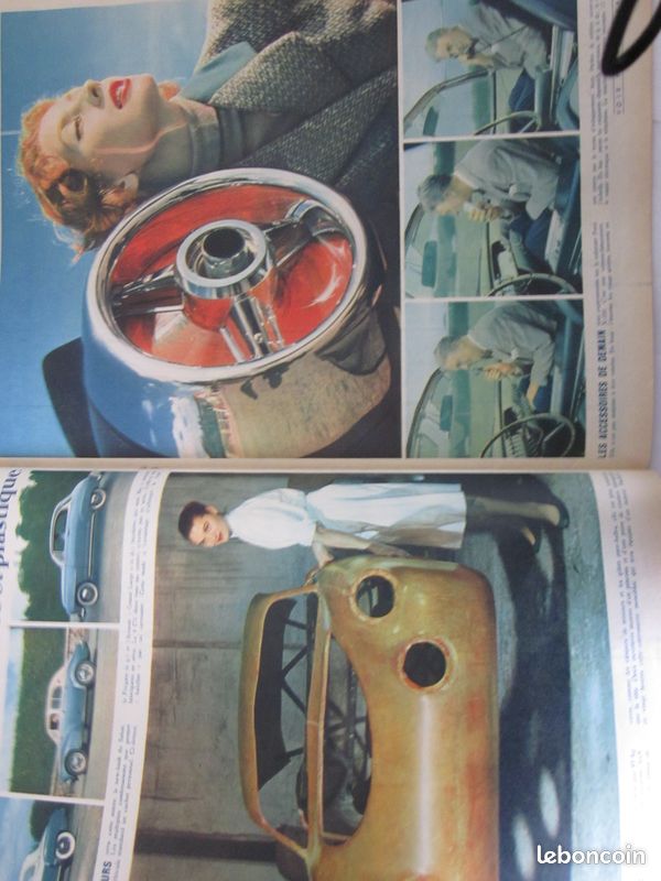 Match salon de l auto 1954 (image 3)