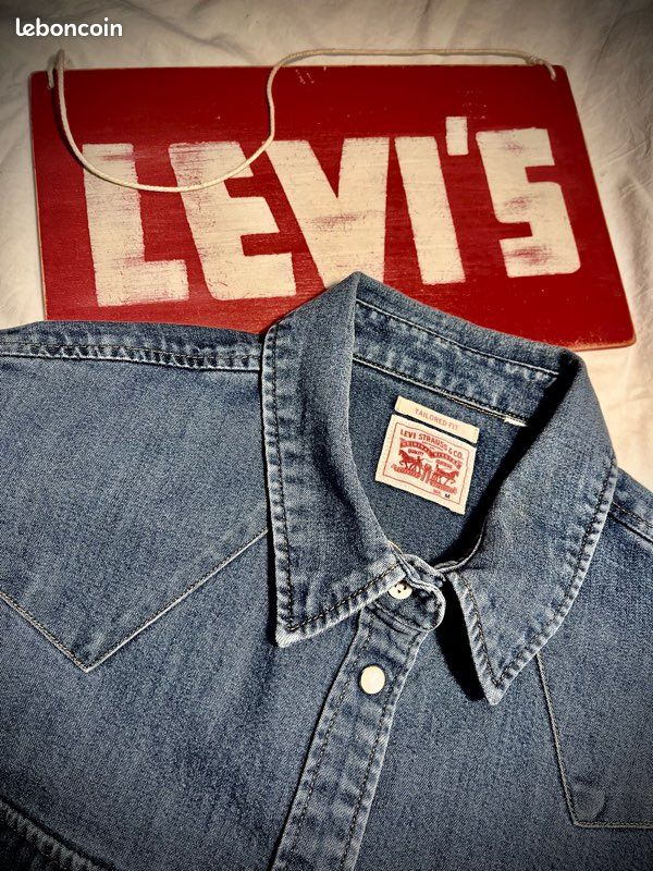 Chemise Homme Vintage Boutonnée Wrangler Taille L - Couleur Grise, Manches Longues, Occasion Très Bon état