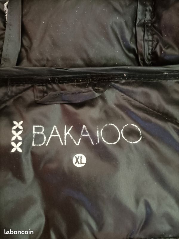 Blouson imperméable noir (image 6)
