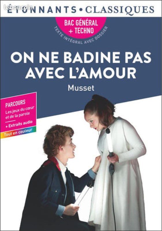 Livre On ne badine pas avec l’amour (image 1)