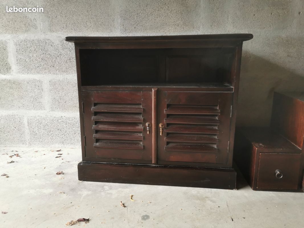 Meuble TV Maison du Monde bois (image 2)