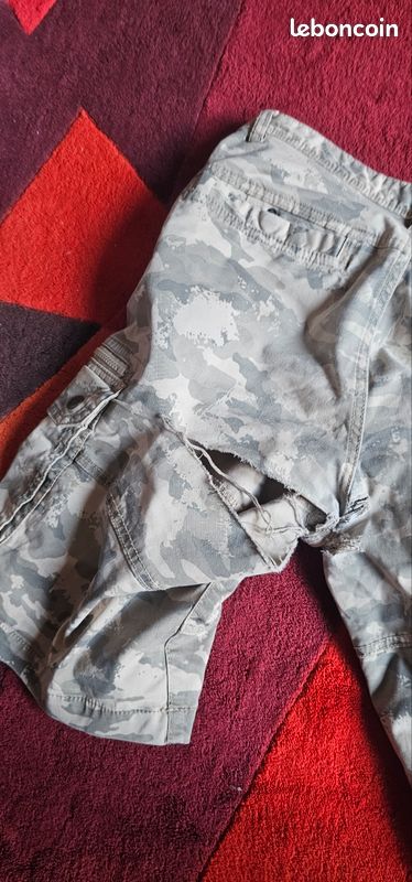Short cargo w30 taille 40 a reparer (image 13)