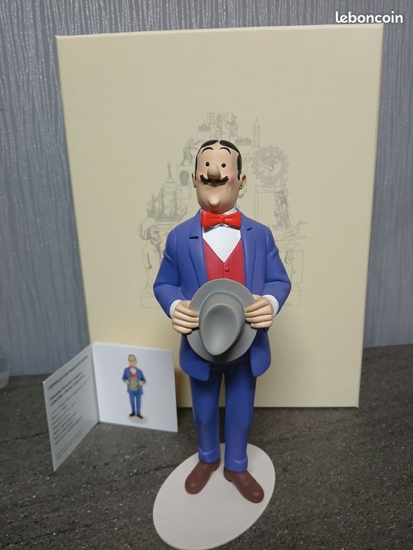 FIGURINE TINTIN N°11 SÉRAPHIN LAMPION Moulinsart Collection Officielle FIGURINE TINTIN N°11 SÉRAPHIN LAMPION Moulinsart Collection Officielle