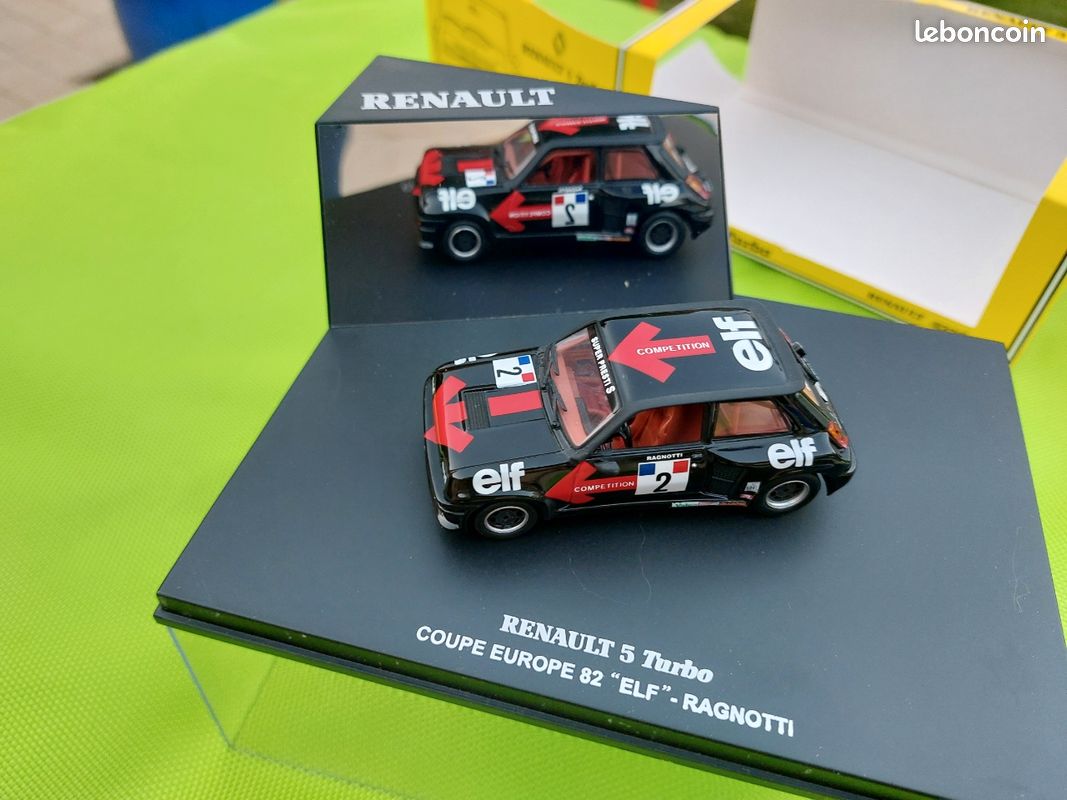 Renault 5 Turbo Europcar N°41 Gouhier – Universal Hobbies 1/43 – Occasion En Boîte