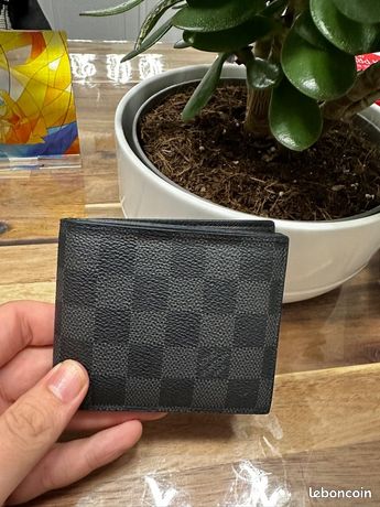 Louis Vuitton: Coin Card Holder N64038 Damier Grahphite