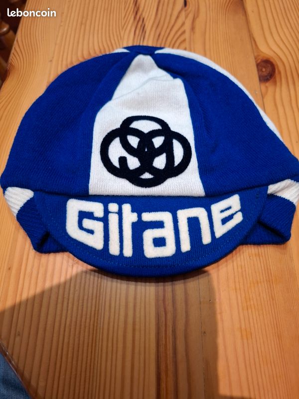 Casquette Bonnet Vintage BP Lejeune Années 70 – Cyclisme Rétro, Authentique