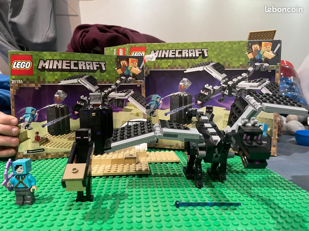 End Battle Minecraft Lego LEGO MINECRAFT LA BATAILLE DE L'END