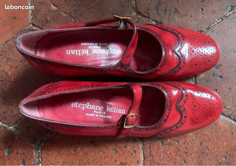 Escarpins 👠 Stephane Kelian rouges neuve T 38,5 (image 1)
