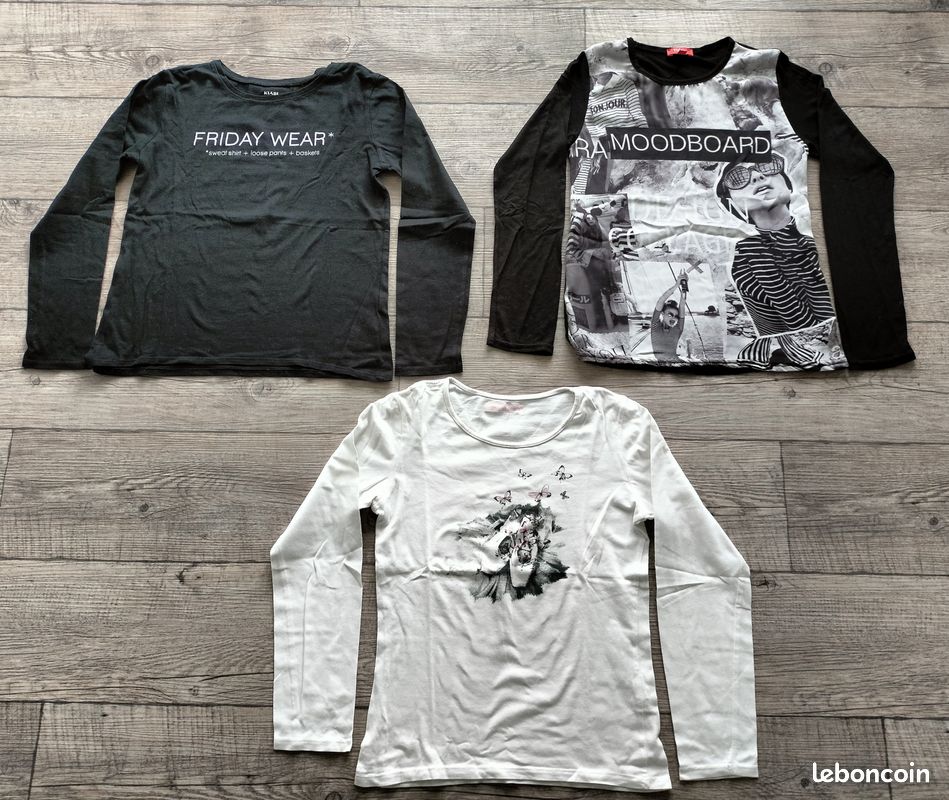 T-SHIRT Fille Taille 10 ans (image 3)