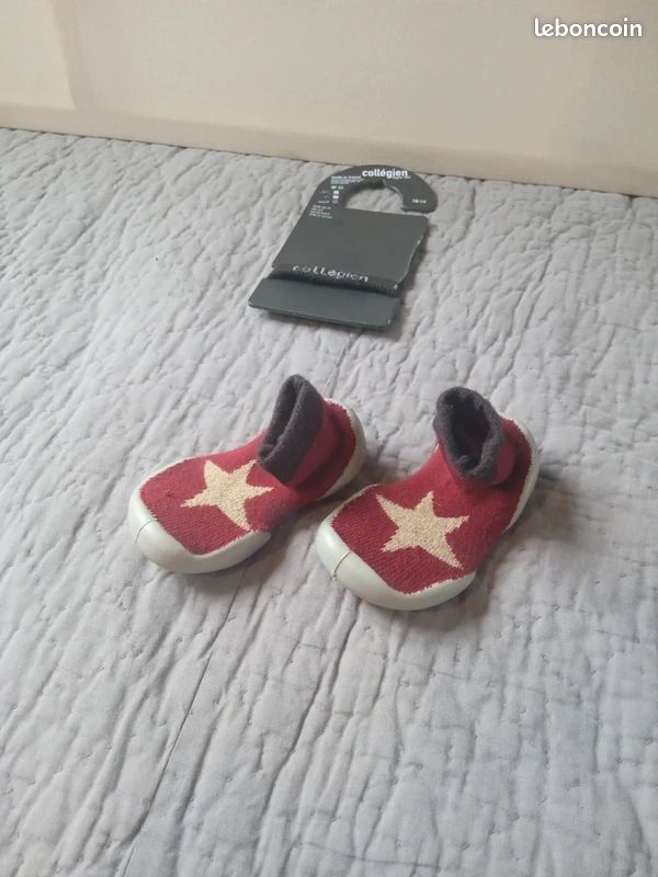 Chaussons bébé antidérapants Collégiens 18/19 (image 19)