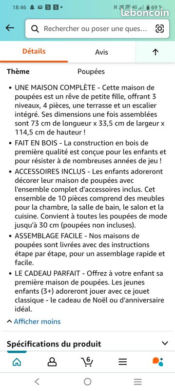 Maison de poupée Kidkraft Kayla (image 5)